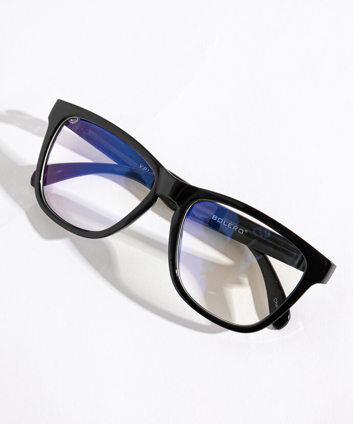 Wayfarer Blue Light Glasses Image 3