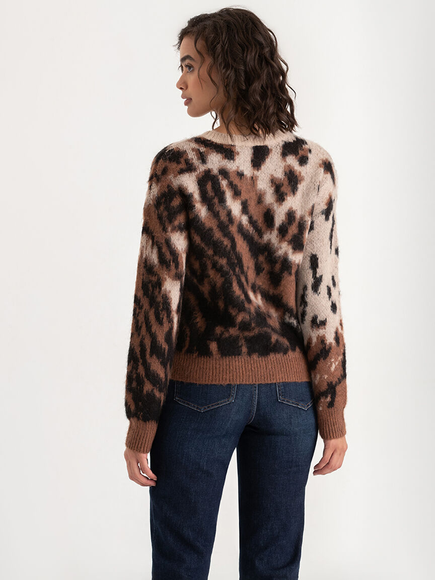 Leopard print pullover online