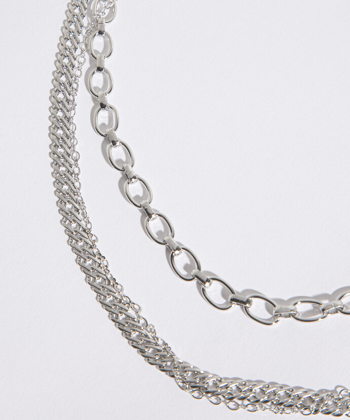 Layered Chain Necklace Image 2