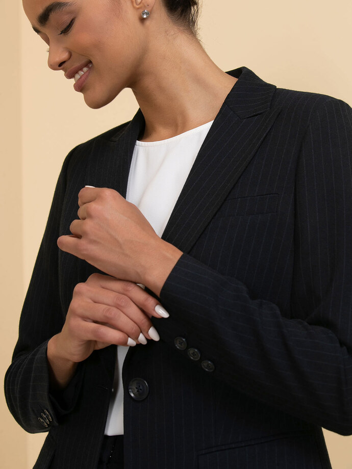 Cambridge Classic Suit Blazer in Luxe Tailored  Image 3