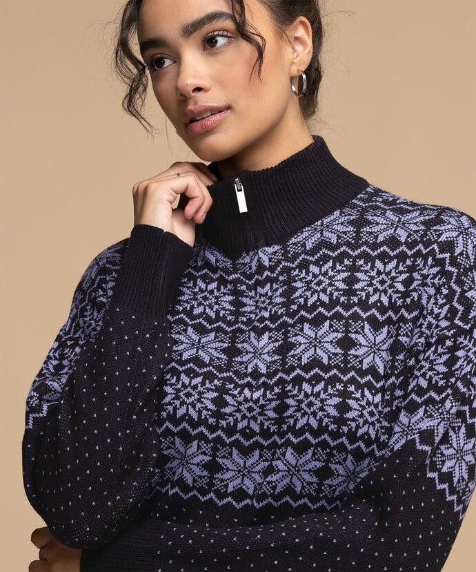 Quarter-Zip Sweater Image 2