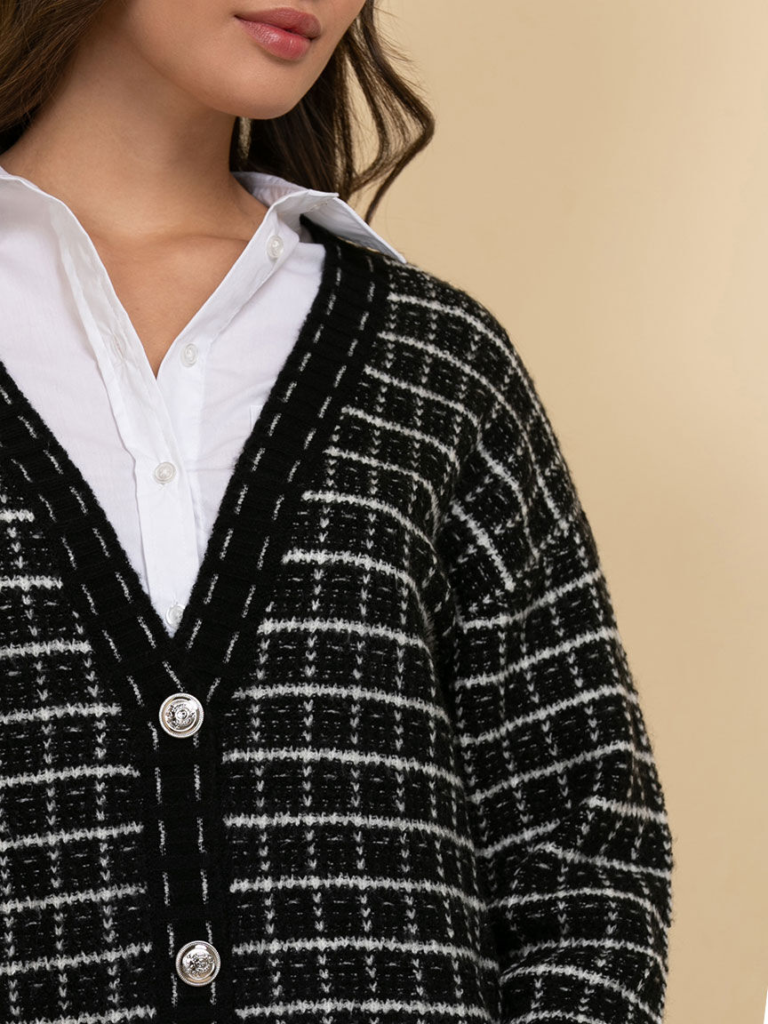 Tunic Length Cardigan Rickis