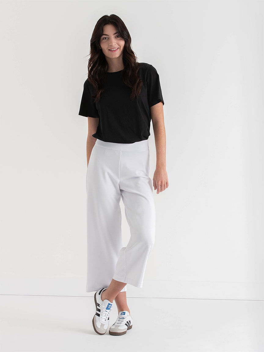 Pull up crop pants on sale