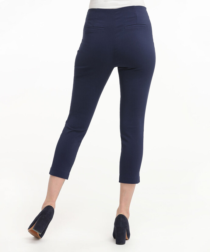 Microtwill Skinny Cropped Pants Image 3