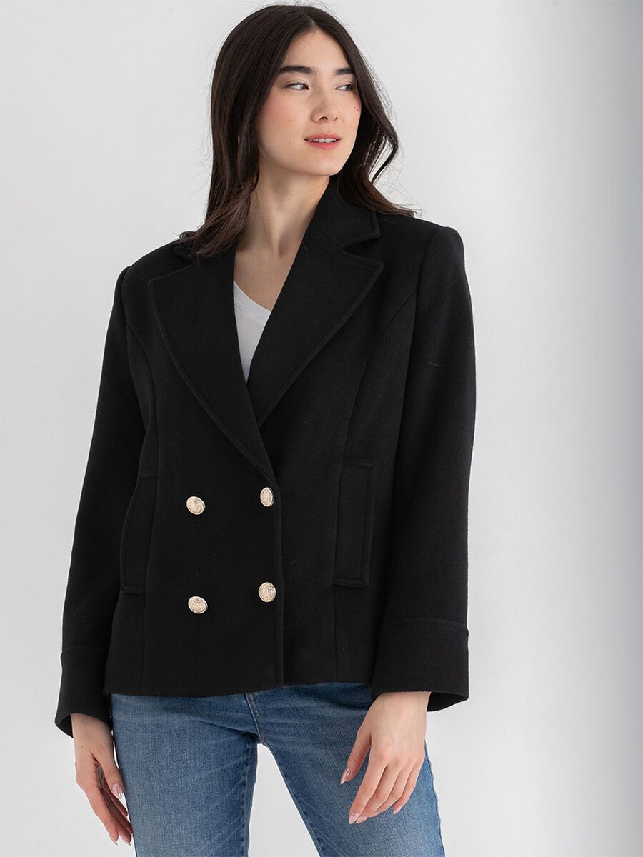 Taylor Double Breasted Peacoat