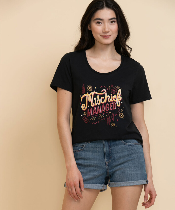 Licensed Harry Potter "Mischief Managed" Tee Image 1