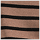 Heather Camel/Black Stripe