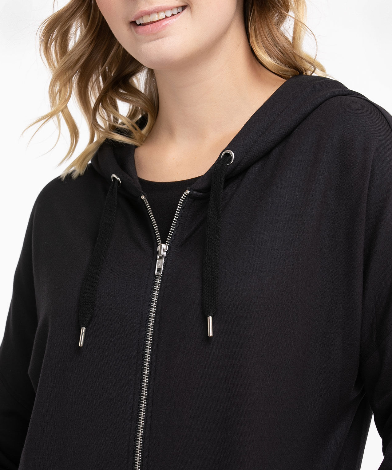 Zip Up Tunic Hoodie Rickis