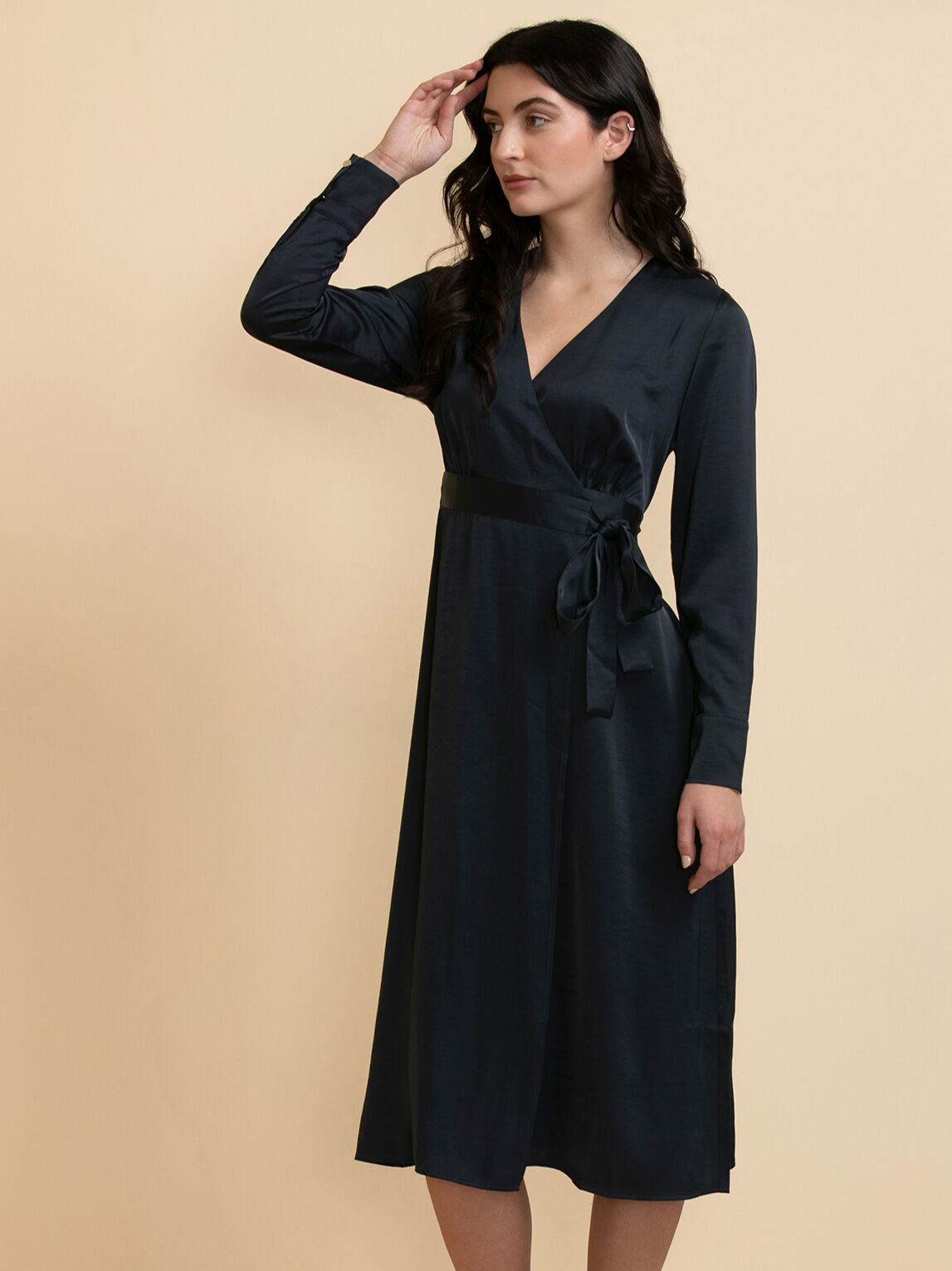 Real wrap dress hot sale