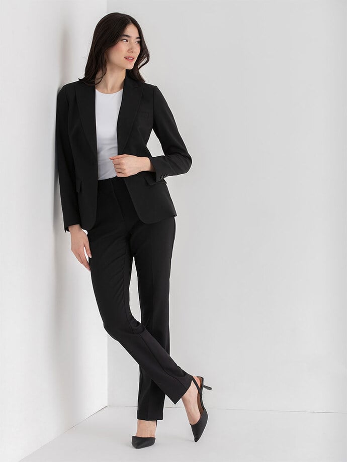 Cambridge Classic Suit Blazer in Luxe Tailored Image 2