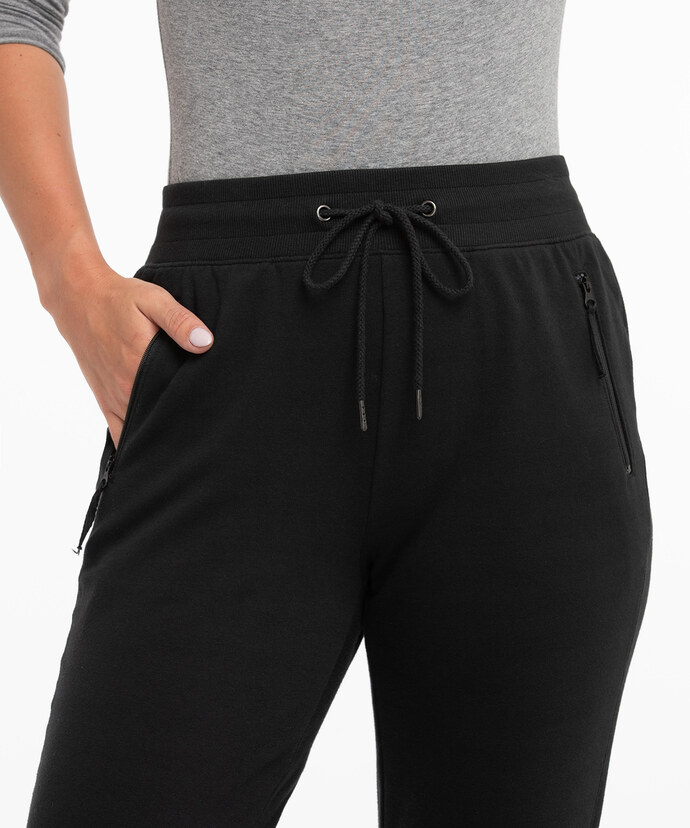 French Terry Zipper-Pocket Jogger Image 5