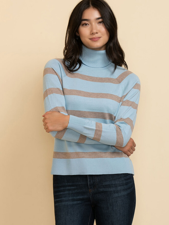 Cashmere-Blend Turtleneck Sweater Image 5