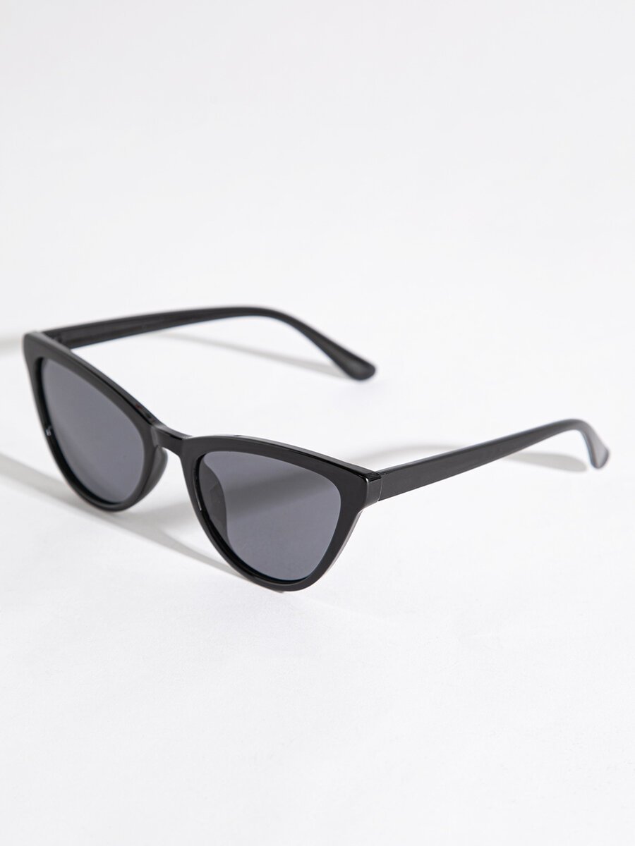Cat Eye Frame Sunglasses with Case