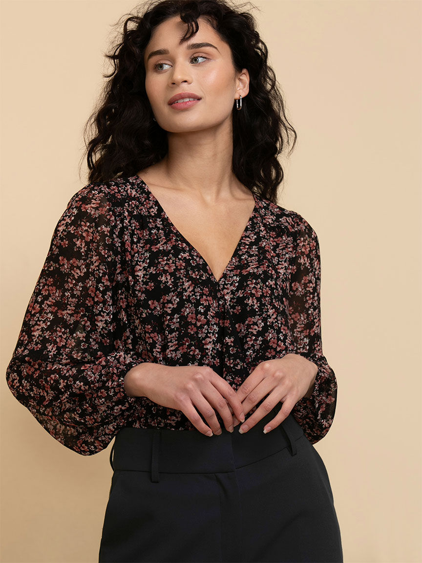 Wrap Blouse Bodysuit Rickis