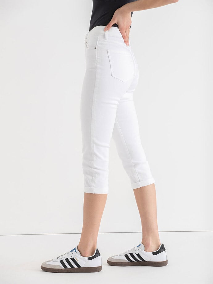Skylar Skinny Capris Jeans Image 5