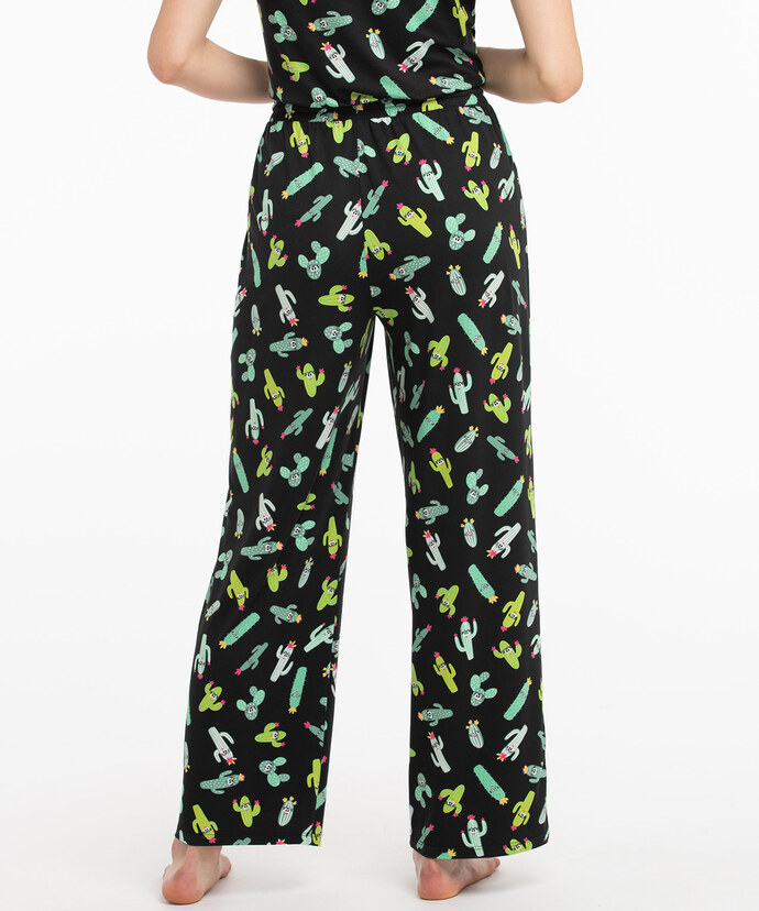 Cactus Pull-On Pajama Pant Image 2