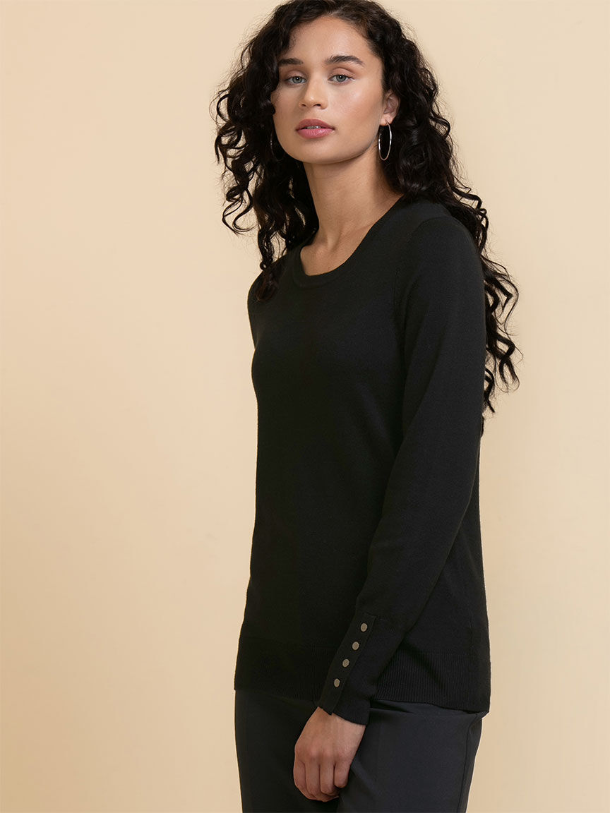 Black rivet sweater discount
