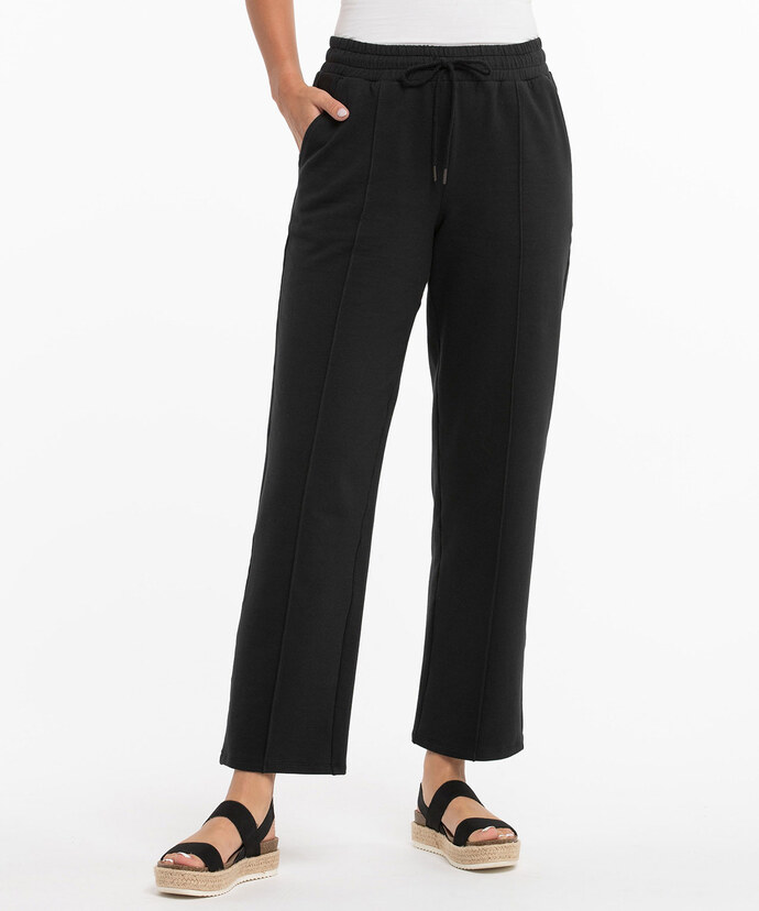 French Terry Straight Leg Pant Image 1