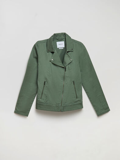 Moto Style Jacket, Laurel Wreath Moto Style Jacket, Laurel Wreath