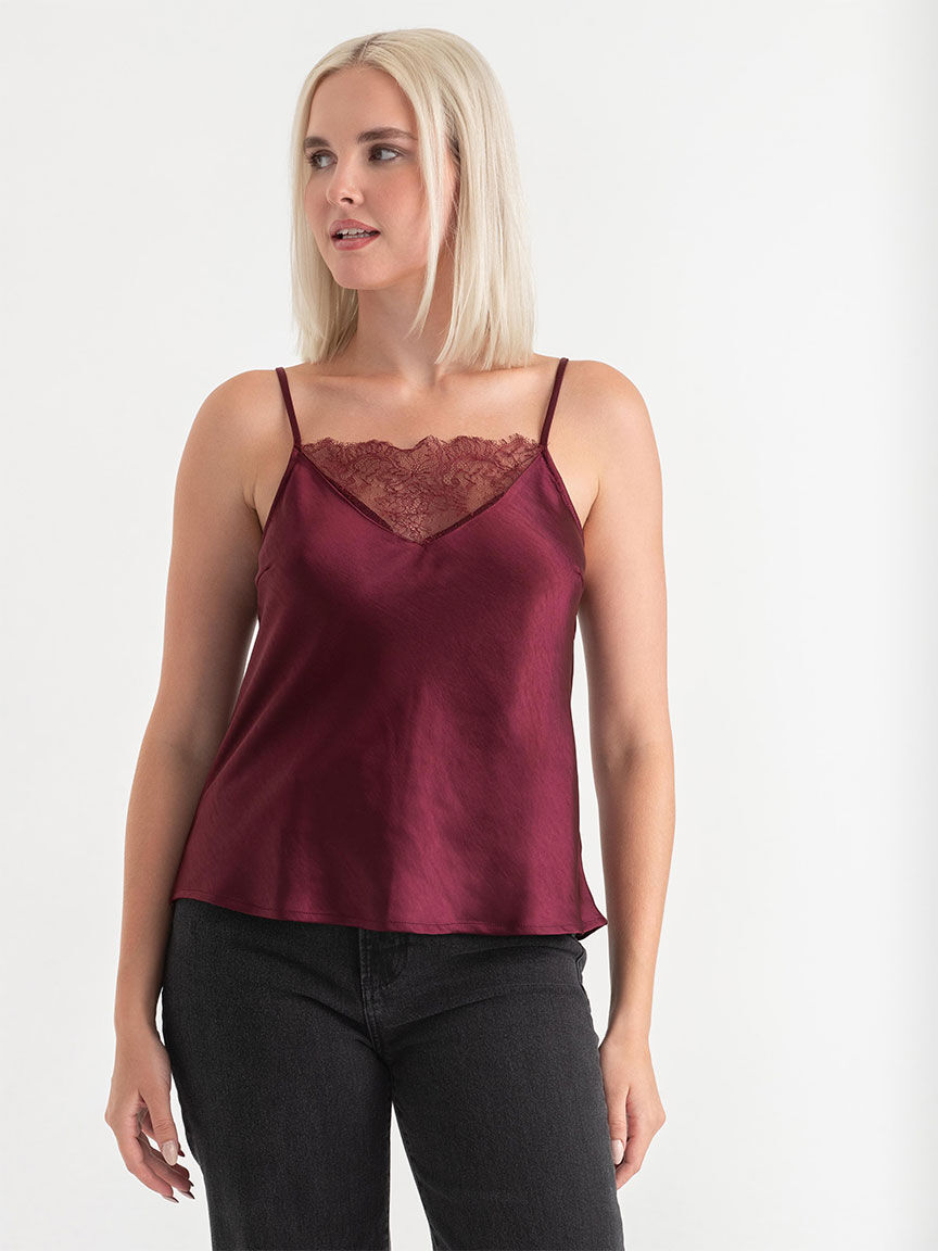 Satin Lace Camisole Rickis