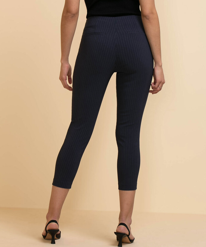 Audrey Skinny Crop Dress Pant in MicroTwill Image 5