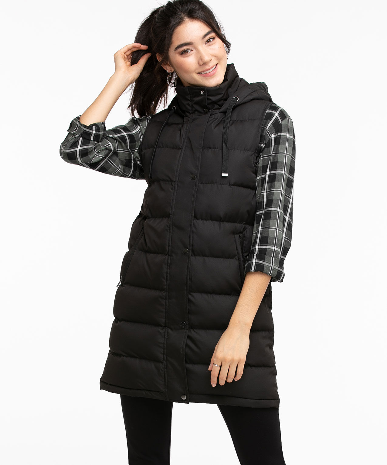 Maxi puffer vest 2025