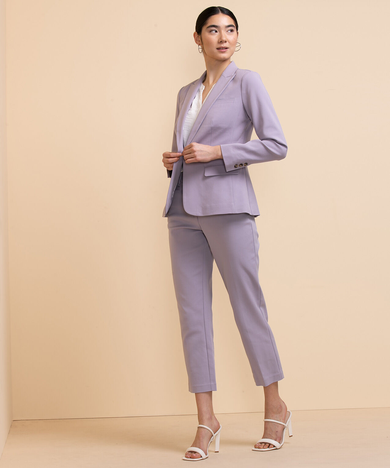 Cotton Sateen Suiting Blazer Rickis