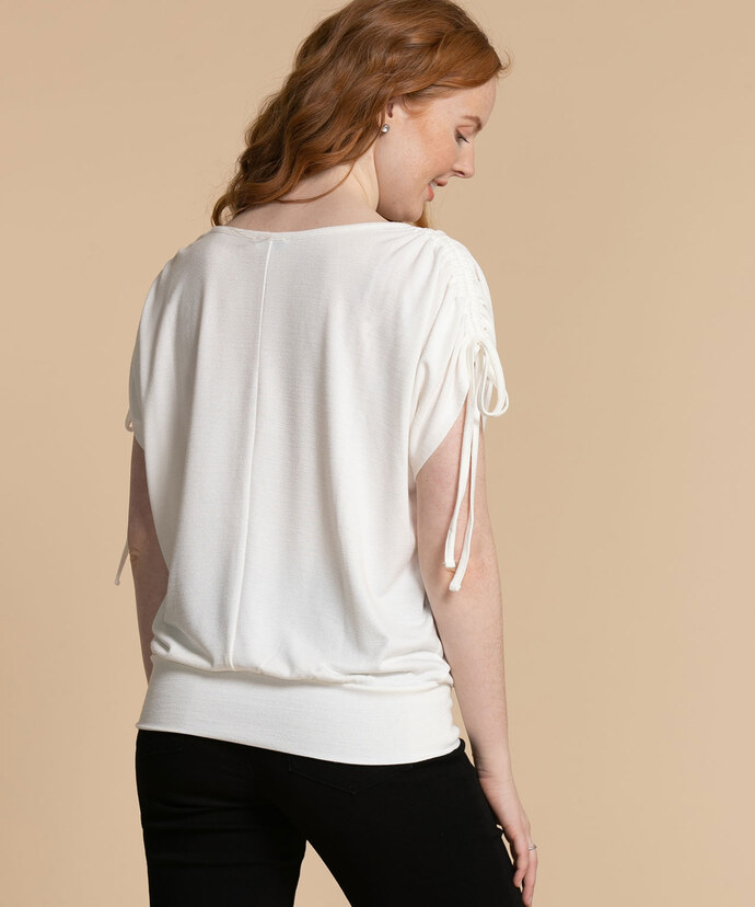 Top with Drawstring Shoulders Image 3