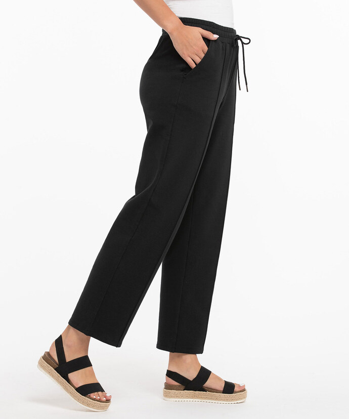 French Terry Straight Leg Pant Image 2