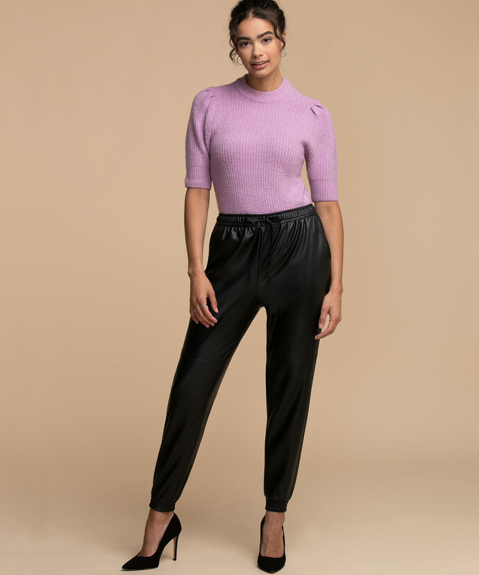 Femme By Design Short Puff Sleeve Sweater Image 2