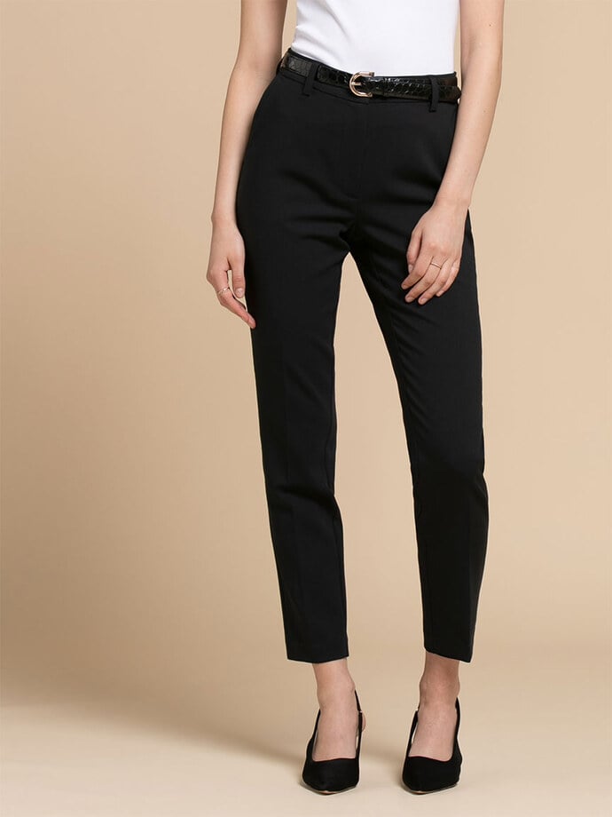 Parker Slim Ankle Pant in Luxe Tailored Image 5