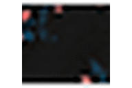 Black/Coral Ditsy