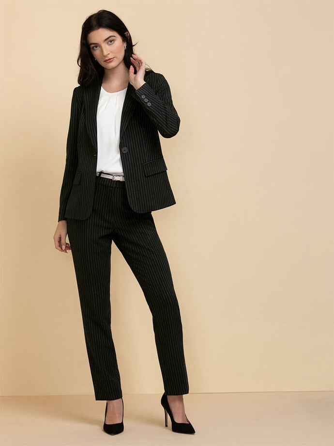Spencer Straight Leg Pant in Luxe Tailored Image 2