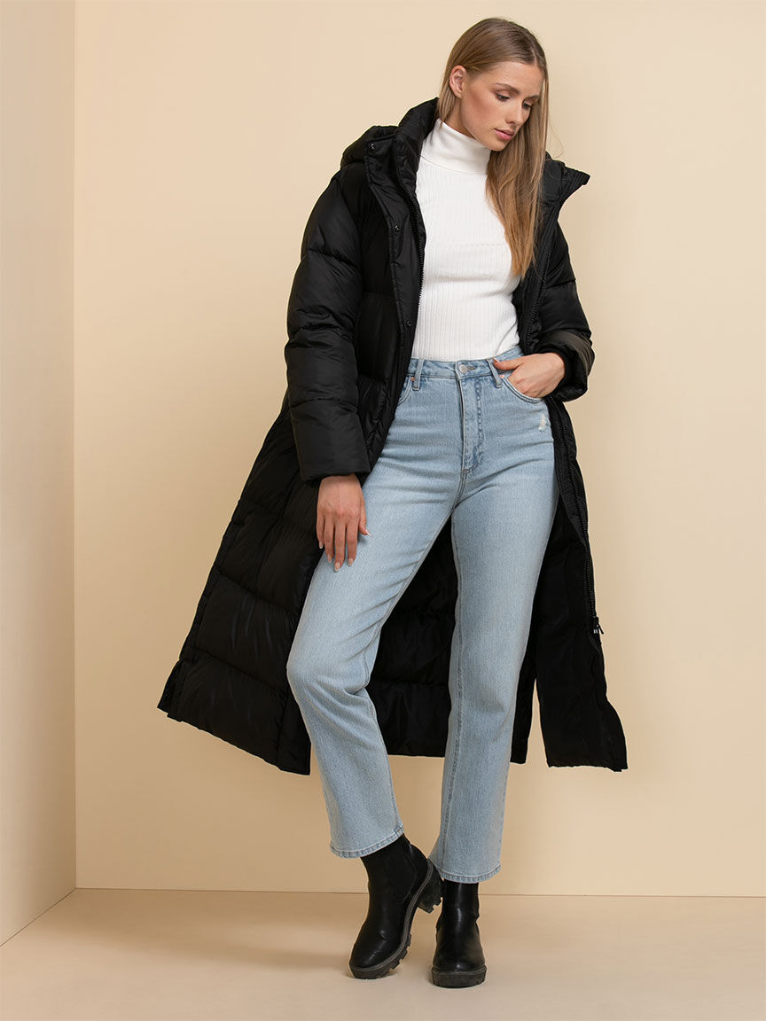 Coat with cheap removable hood