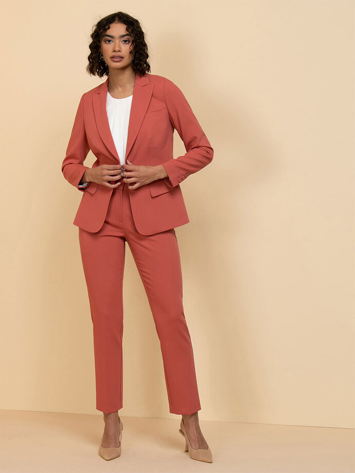 Spencer Straight Pant in Luxe Tailored Image 4