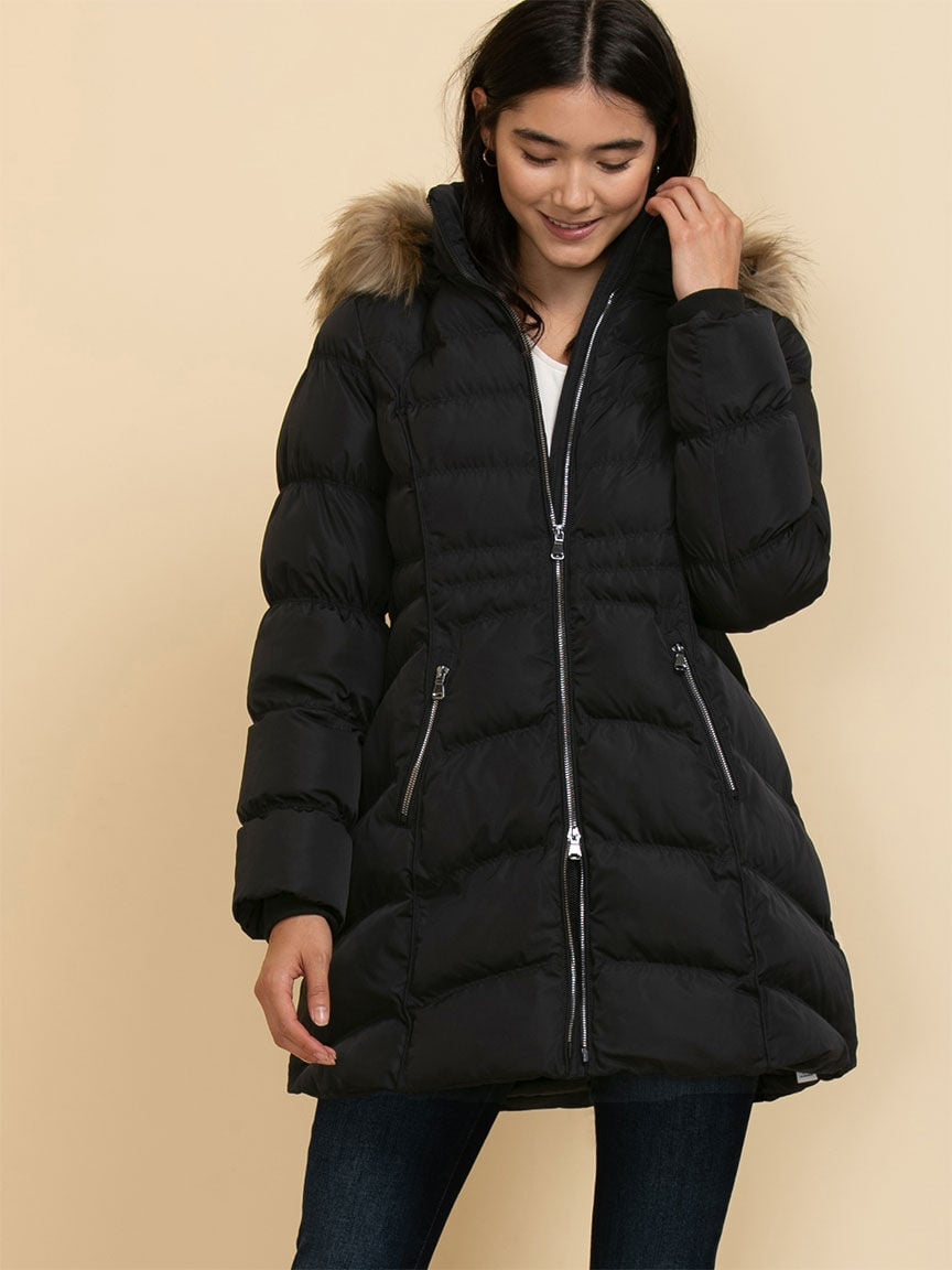 Nice coats with fur shop