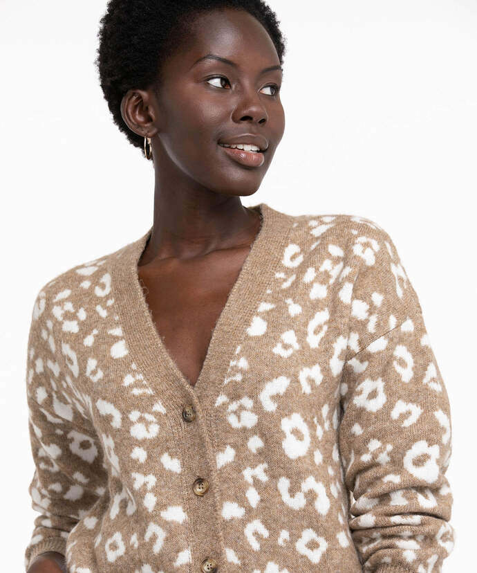 Eco-Friendly Button Front Cardigan Image 5
