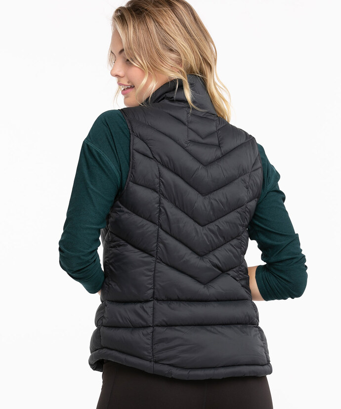 Eco-Friendly Packable Puffer Vest Image 3