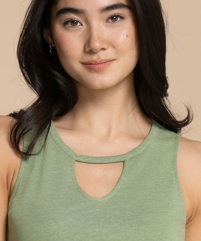 Cut-Out Tank Top Image 4