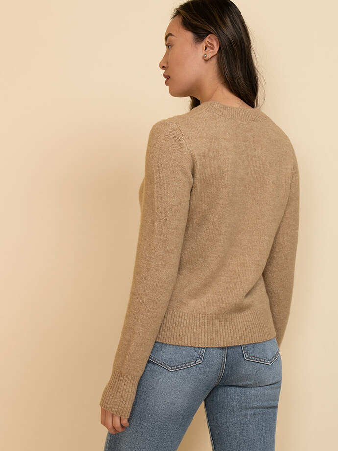 Crewneck Mossy Sweater Image 6