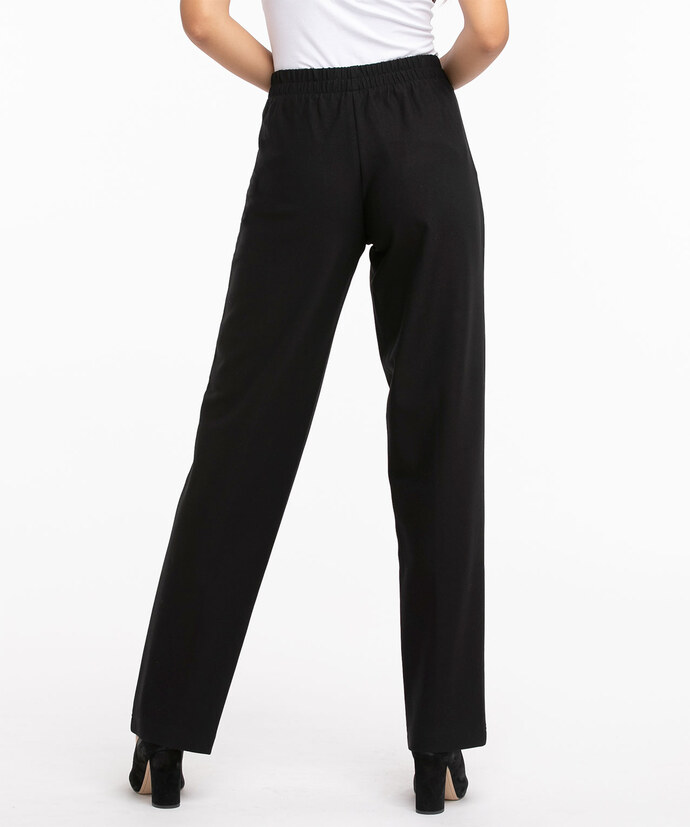 Luxe Ponte Pull On Trouser Image 3