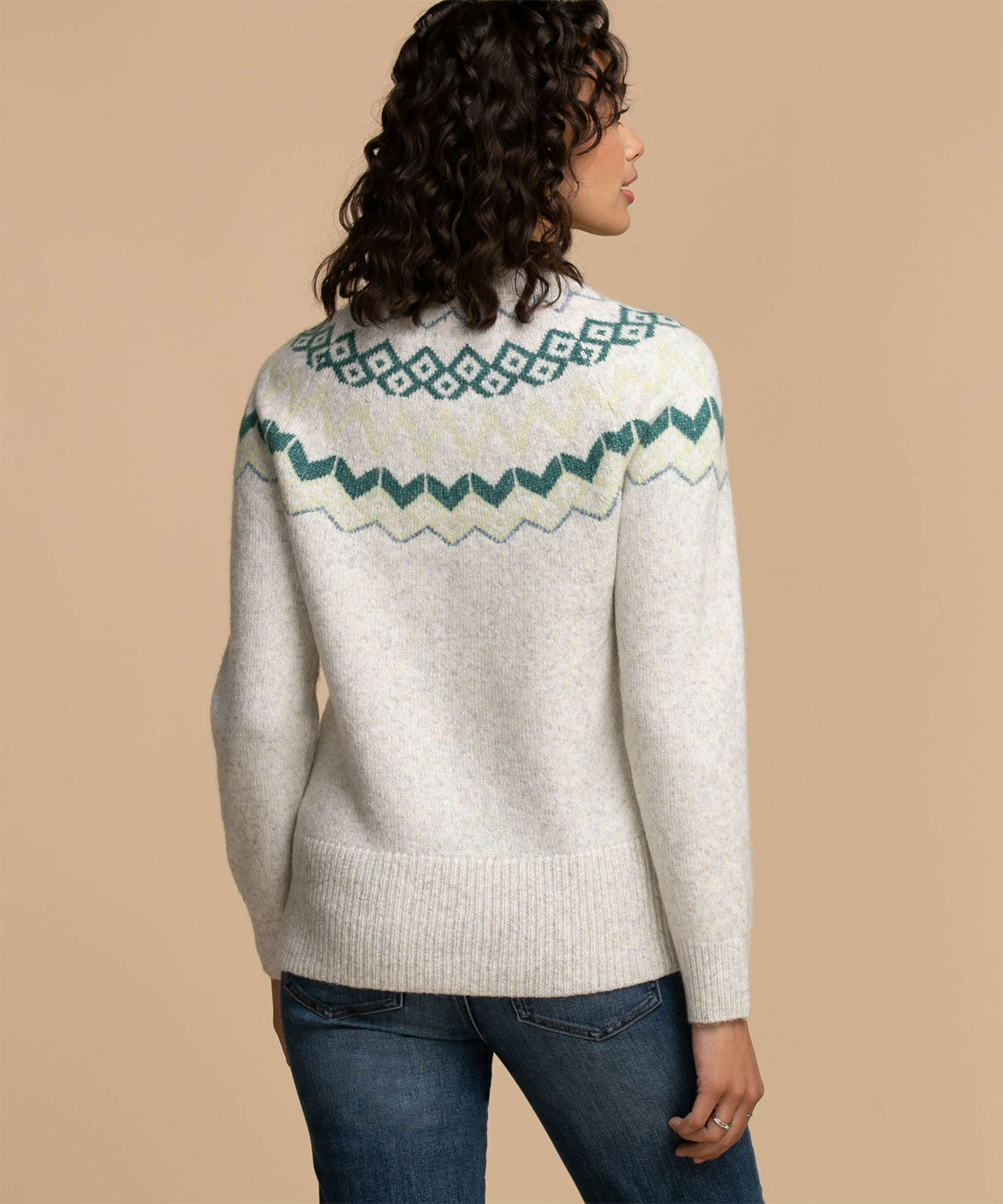 Fair Isle Pullover Sweater Rickis