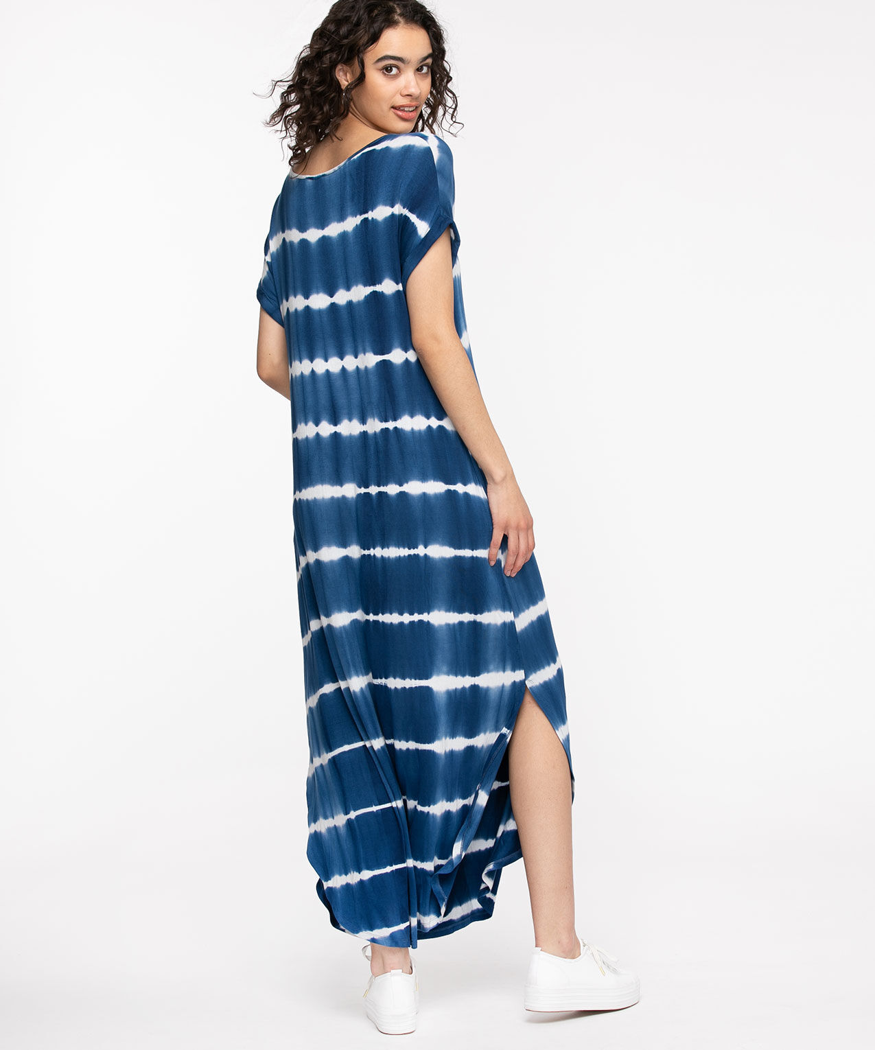 Tie dye t shirt maxi dress outlet