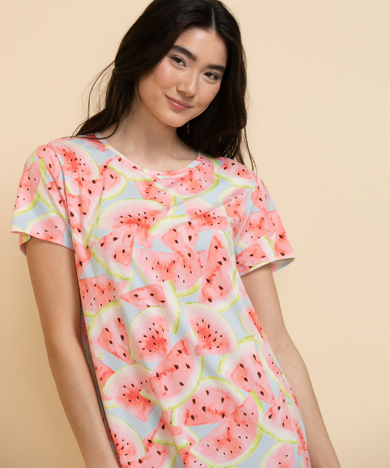 Pajama T Shirt Dress Rickis