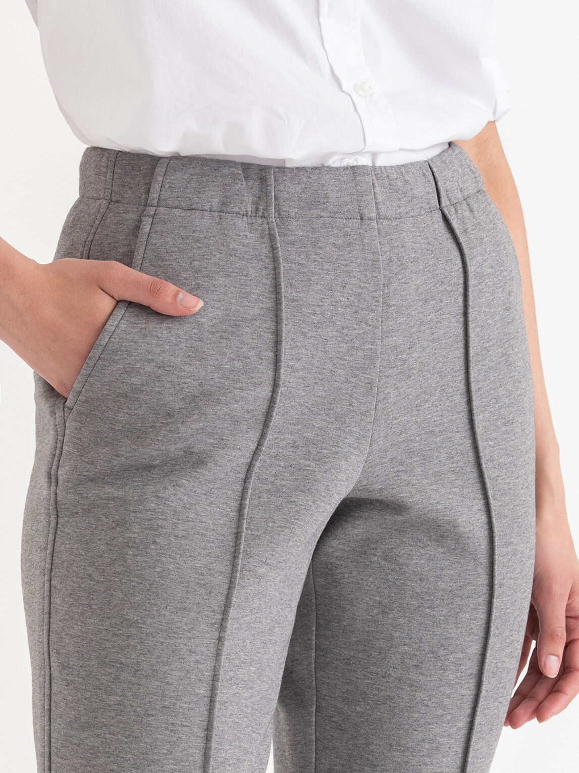 Knit Tapered Leg Pant | Rickis