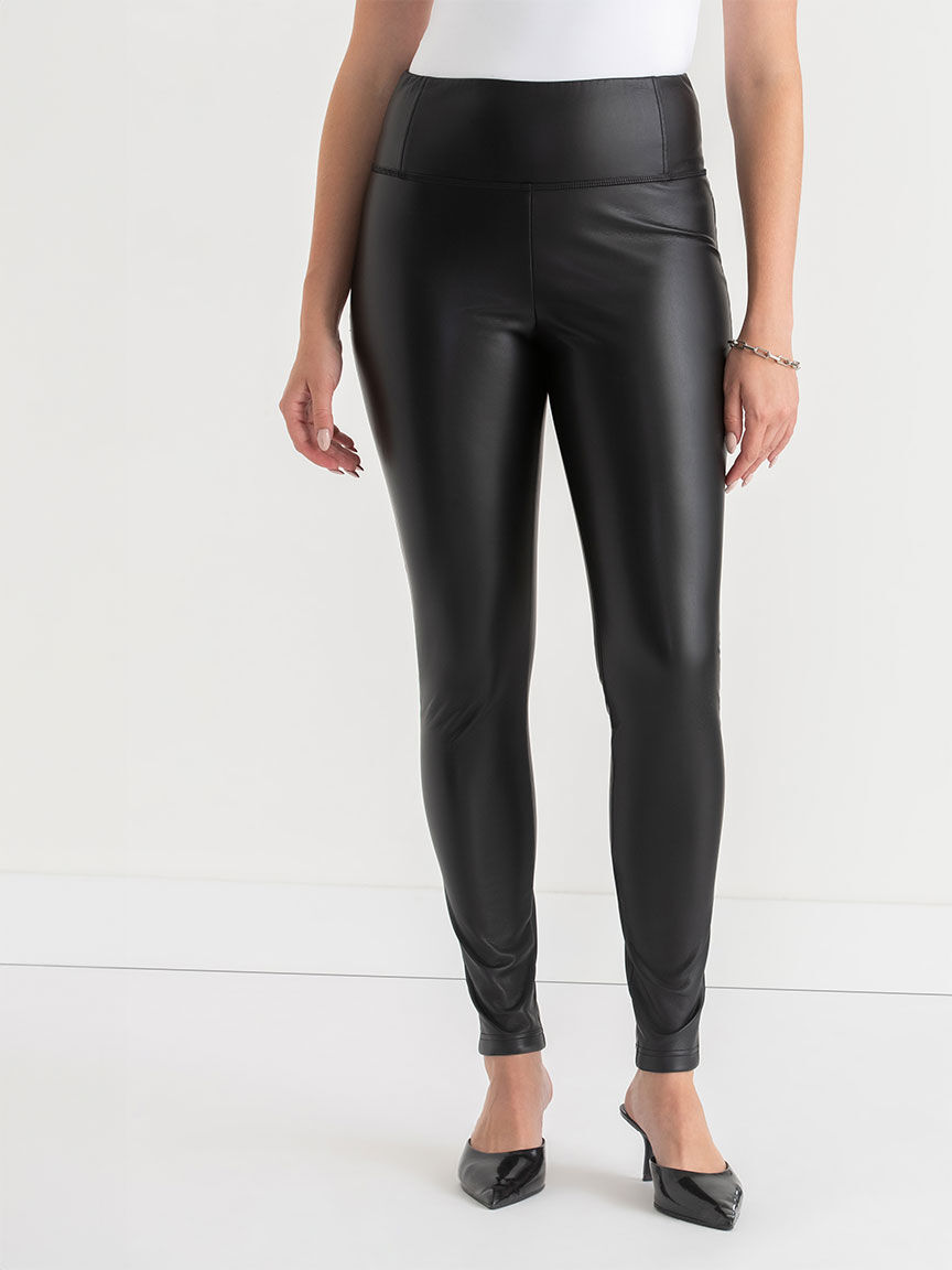 Leather yoga leggings new arrivals