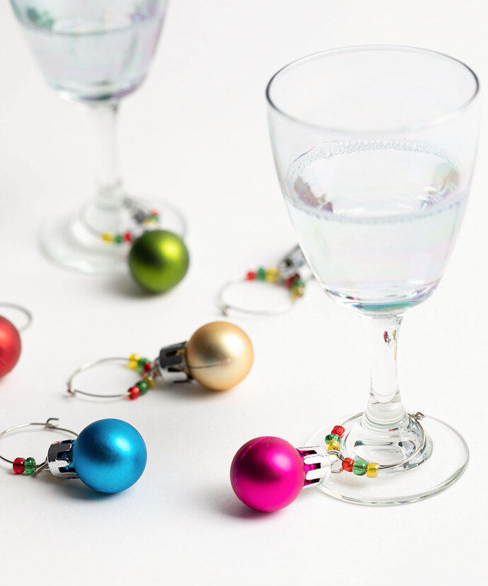 Holiday Bauble Drink Charms Image 3