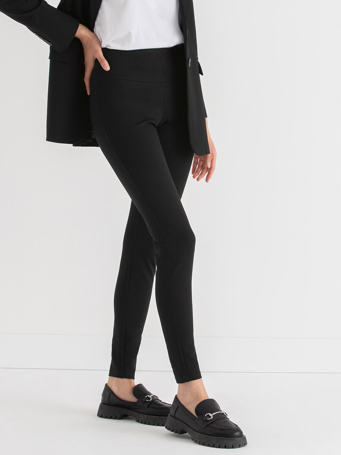 Express ponte leggings cheap