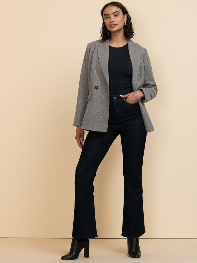 Double Breasted Wool Blazer Image 1