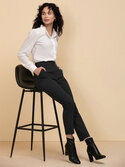 Long Sleeve Ruffle Trim Blouse Long Sleeve Ruffle Trim Blouse